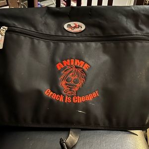 Large messenger/ laptop bag. Anime inspired